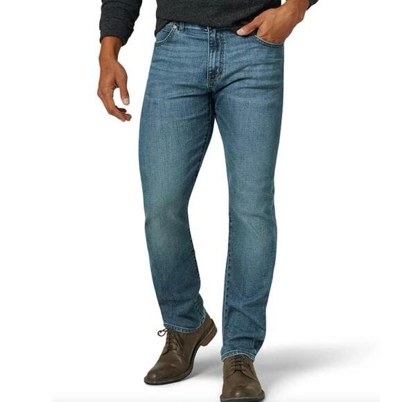 Lee Extreme Motion straight fit tapered leg PERFORMANCE men’s 38 x 32 - Picture 1 of 16